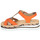 Schuhe Damen Sandalen / Sandaletten Rieker BOA Orange