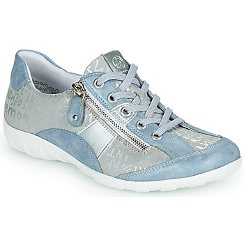 Schuhe Damen Sneaker Low Remonte Dorndorf ODENSE Blau / Silbrig
