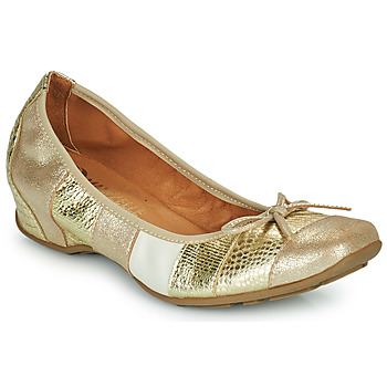 Schuhe Damen Ballerinas Mam'Zelle Flute Golden