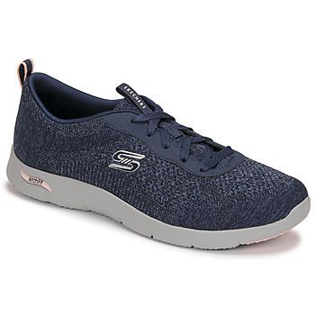 Schuhe Damen Sneaker Low Skechers ARCH FIT REFINE Marineblau