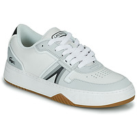 Schuhe Damen Sneaker Low Lacoste L001 Weiß / Grau