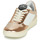 Schuhe Damen Sneaker Low Meline IG-142 Weiß / Golden