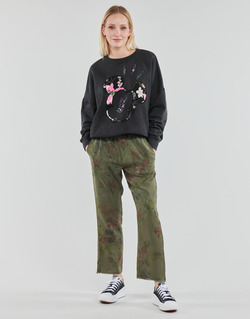 Abbigliamento Donna Pantaloni 5 tasche Desigual PANT_MICKEY CAMO FLOWERS 