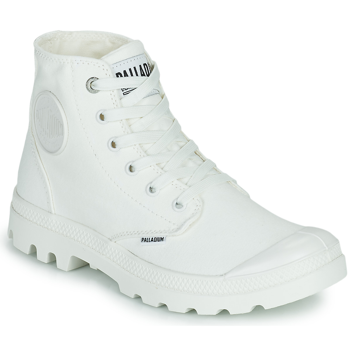 Schuhe Sneaker High Palladium MONO CHROME Weiß