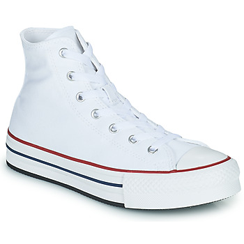Schuhe Kinder Sneaker High Converse Chuck Taylor All Star EVA Lift Foundation Hi Weiß
