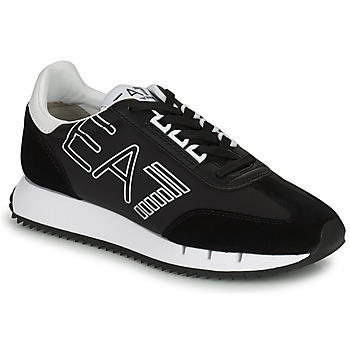 Schuhe Sneaker Low Emporio Armani EA7 BLACK&WHITE VINTAGE Weiß