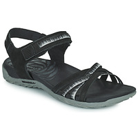 Schuhe Damen Sportliche Sandalen Merrell TERRAN 3 CUSH CROSS - BLACK    