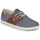 Schuhe Herren Sneaker Low Faguo CYPRESS COTTON LEATHER Blau / Braun,