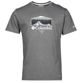 Kleidung Herren T-Shirts Columbia Thistletown Hills  Graphic Short Sleeve Grau / Hikers