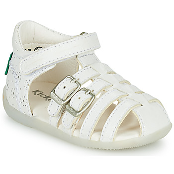 Schuhe Mädchen Sandalen / Sandaletten Kickers BIGKRO Weiß