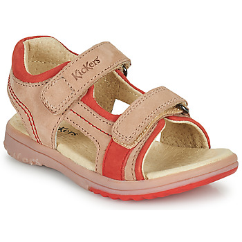 Schuhe Mädchen Sandalen / Sandaletten Kickers PLATINO  