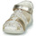 Schuhe Mädchen Sandalen / Sandaletten Kickers BIGFLO-2 Weiß / Silber