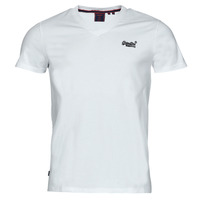 Kleidung Herren T-Shirts Superdry VINTAGE LOGO EMB VEE TEE Weiß