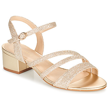 Schuhe Damen Sandalen / Sandaletten Cosmo Paris ZEDI-GLIT Golden