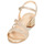 Schuhe Damen Sandalen / Sandaletten Cosmo Paris ZEDI-GLIT Golden