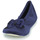 Schuhe Damen Hausschuhe Isotoner 97303 Blau