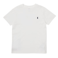 Kleidung Jungen T-Shirts Polo Ralph Lauren LILLOU Weiß