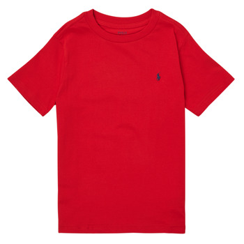 Kleidung Jungen T-Shirts Polo Ralph Lauren NOUVILE Rot