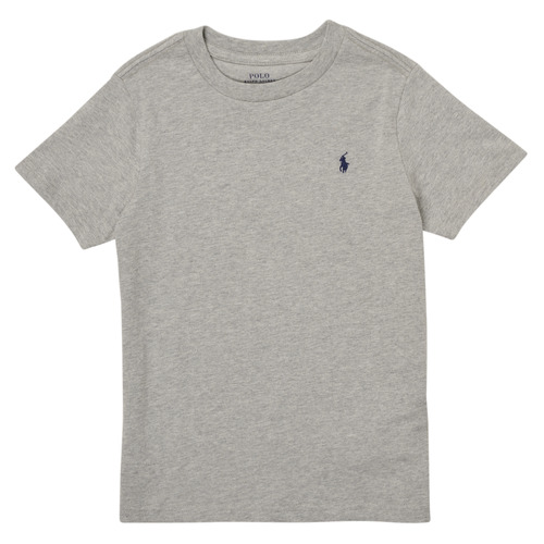 Kleidung Kinder T-Shirts Polo Ralph Lauren LILLOW Grau