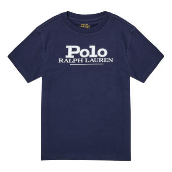 Kleidung Jungen T-Shirts Polo Ralph Lauren SOIMINE Marineblau