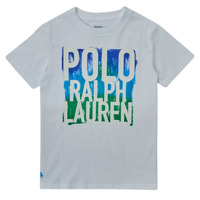 Kleidung Jungen T-Shirts Polo Ralph Lauren GIMMO Weiß