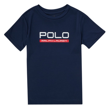 Kleidung Jungen T-Shirts Polo Ralph Lauren DALAIT Marineblau