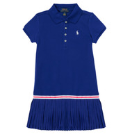 Kleidung Mädchen Kurze Kleider Polo Ralph Lauren PLIOTA Blau