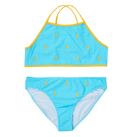 Kleidung Mädchen Badeanzug /Badeshorts Polo Ralph Lauren FRENCHAND Blau