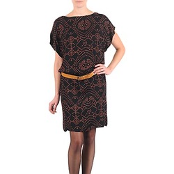 Kleidung Damen Kurze Kleider Antik Batik QUINN Schwarz