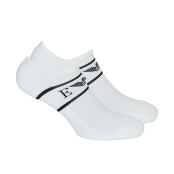 Unterwäsche Herren Socks Emporio Armani 2R300-306228-00010 Weiß / Weiß