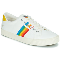 Schuhe Damen Sneaker Low Gola Tennis Mark Cox Rainbow II Weiß / Bunt