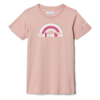Kleidung Mädchen T-Shirts Columbia MISSION LAKE SS GRAPHIC SHIRT  