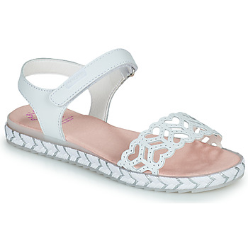 Schuhe Mädchen Sandalen / Sandaletten Pablosky TISTEL Weiß