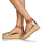 Schuhe Damen Leinen-Pantoletten mit gefloch See by Chloé GLYN SB32201A Gold