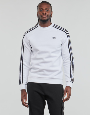 Kleidung Herren Sweatshirts adidas Originals 3-STRIPES CREW Weiß