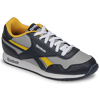Schuhe Kinder Sneaker Low Reebok Classic REEBOK ROYAL CL JOG Marineblau / Grau / Gelb