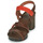 Schuhe Damen Sandalen / Sandaletten Art I WISH Braun, / Rot