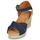 Schuhe Damen Sandalen / Sandaletten Unisa MANA Marineblau