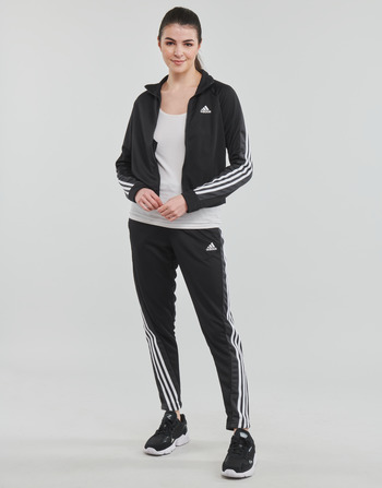 Kleidung Damen Jogginganzüge Adidas Sportswear TEAMSPORT TRACKSUIT Schwarz