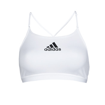 Kleidung Damen Sport BHs adidas Performance TRAIN LIGHT SUPPORT GOOD Weiß