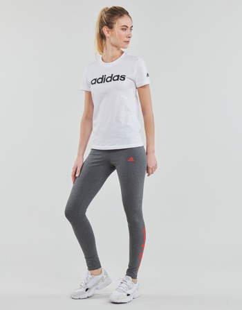 Adidas Sportswear LIN Leggings Dunkel / Grau / Vivid