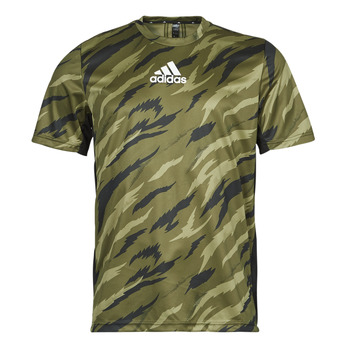 Vêtements Homme T-shirts manches courtes adidas Performance TIGER AOP FEELSTRCAMO TEE 