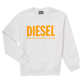 Kleidung Kinder Sweatshirts Diesel SCREWDIVISION-LOGOX Weiß