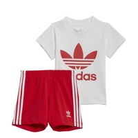 Kleidung Kinder Kleider & Outfits adidas Originals SHORT TEE SET Bunt