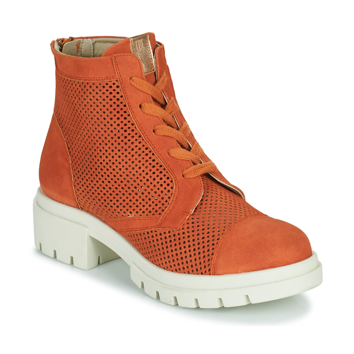 Schuhe Damen Boots Dorking NIDUS Orange
