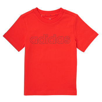 Kleidung Jungen T-Shirts Adidas Sportswear ELORRI Rot