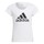 Kleidung Mädchen T-Shirts Adidas Sportswear FEDELINE Weiß