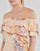 Kleidung Damen Maxikleider Lauren Ralph Lauren HAMAR-SHORT SLEEVE-DAY DRESS Bunt