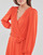 Kleidung Damen Kurze Kleider Lauren Ralph Lauren SHAVILYA-LONG SLEEVE-DAY DRESS Orange
