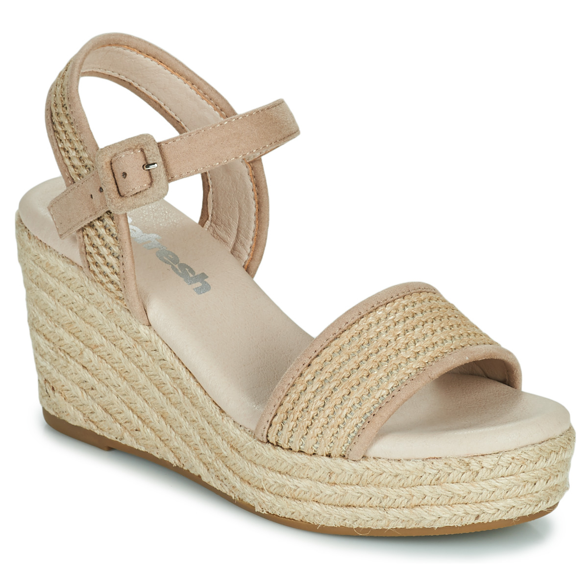 Chaussures Femme Sandales et Nu-pieds Refresh 79783-TAUPE 